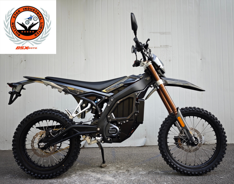 Lithium Battery Electric Motorcycle EU EEC COC DOT EPA E-Dirt Bike off Road Powerful 72V Rated Power 21kw 520n. M Rang 160km